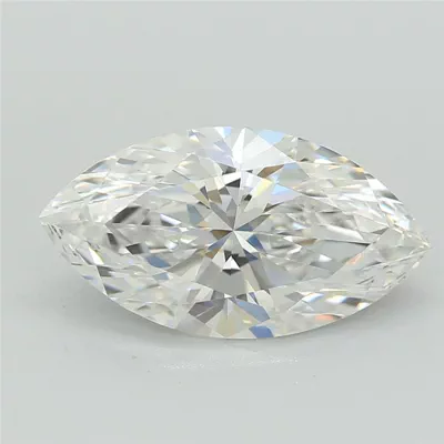 1.56ct D VVS2 Rare Carat Ideal Cut Marquise Lab Grown Diamond