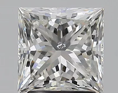2.01ct G SI2 Rare Carat Ideal Cut Princess Diamond