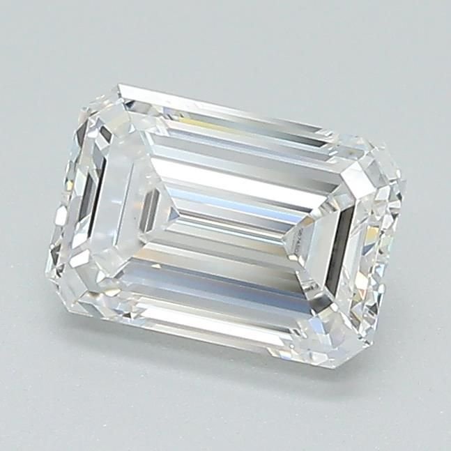 1.03ct D VVS1 Excellent Cut Emerald Lab Grown Diamond