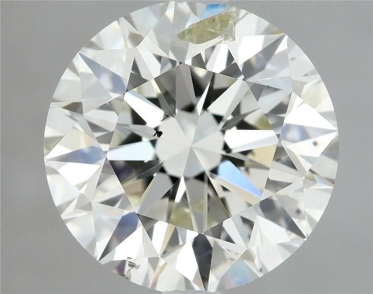 2.04ct I SI2 Rare Carat Ideal Cut Round Diamond