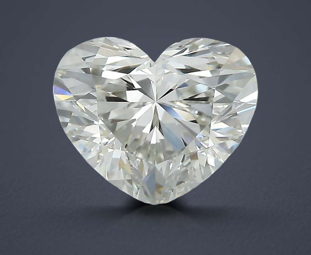 0.70ct J VS1 Rare Carat Ideal Cut Heart Diamond