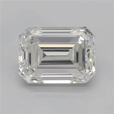 1.71ct I VS2 Rare Carat Ideal Cut Emerald Diamond