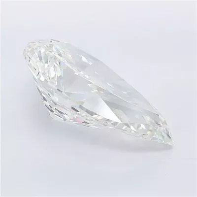 10.07ct E VVS2 Rare Carat Ideal Cut Pear Lab Grown Diamond