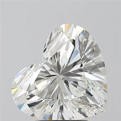 3.50ct I VS2 Rare Carat Ideal Cut Heart Diamond