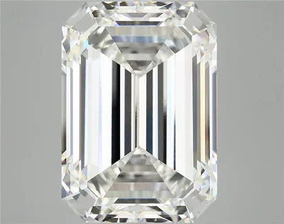 13.44ct F VS1 Rare Carat Ideal Cut Emerald Lab Grown Diamond