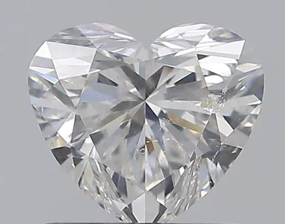 1.01ct F SI2 Rare Carat Ideal Cut Heart Diamond