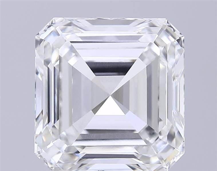 9.00ct F VVS2 Very Good Cut Asscher Lab Grown Diamond