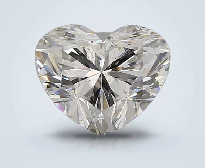 3.04ct G SI2 Rare Carat Ideal Cut Heart Diamond