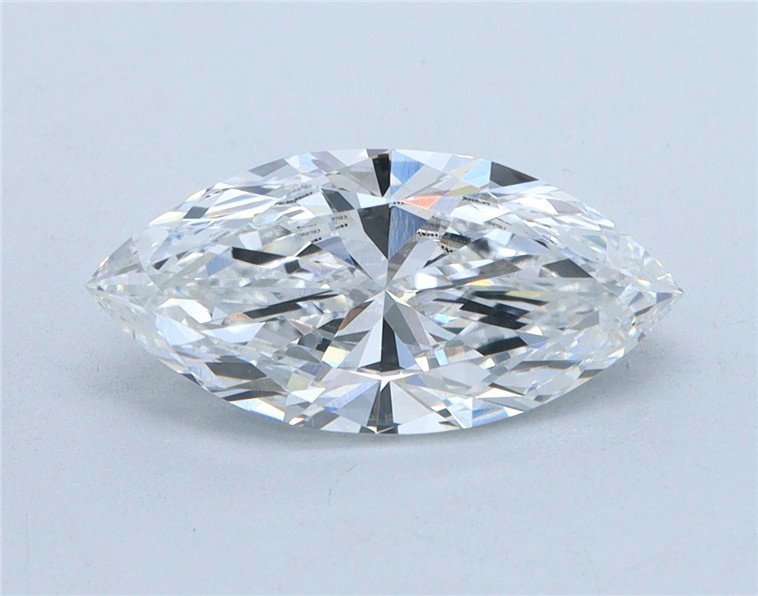 1.50ct D VVS2 Rare Carat Ideal Cut Marquise Lab Grown Diamond
