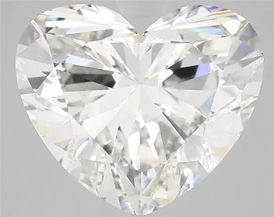 5.54ct E VS1 Good Cut Heart Lab Grown Diamond