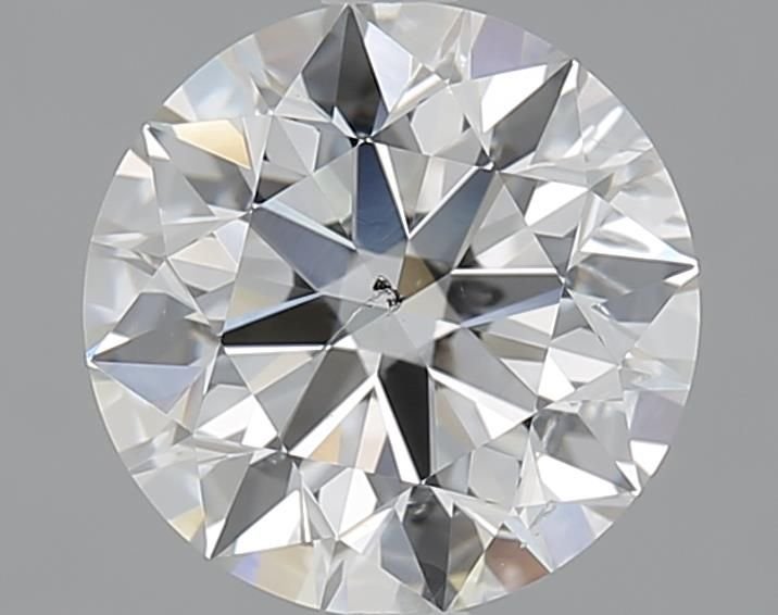 2.05ct I SI2 Rare Carat Ideal Cut Round Diamond