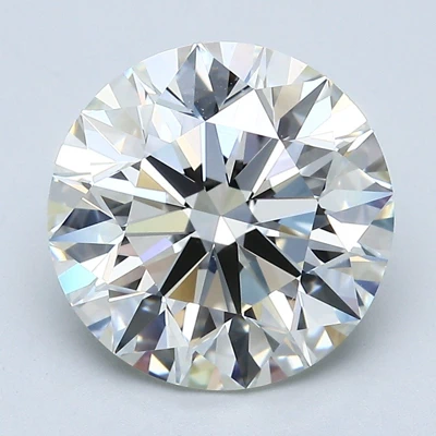 4.72ct K VS1 Rare Carat Ideal Cut Round Diamond