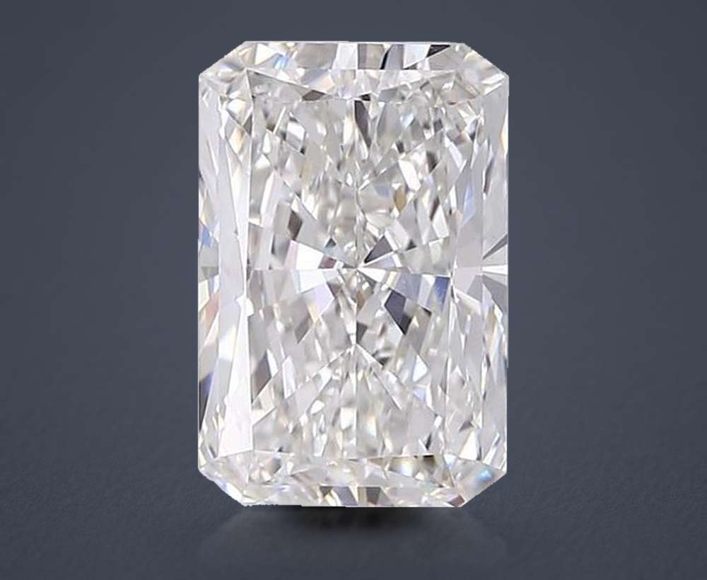 7.02ct G VS1 Rare Carat Ideal Cut Radiant Lab Grown Diamond