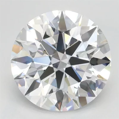 3.04ct D IF Rare Carat Ideal Cut Round Lab Grown Diamond