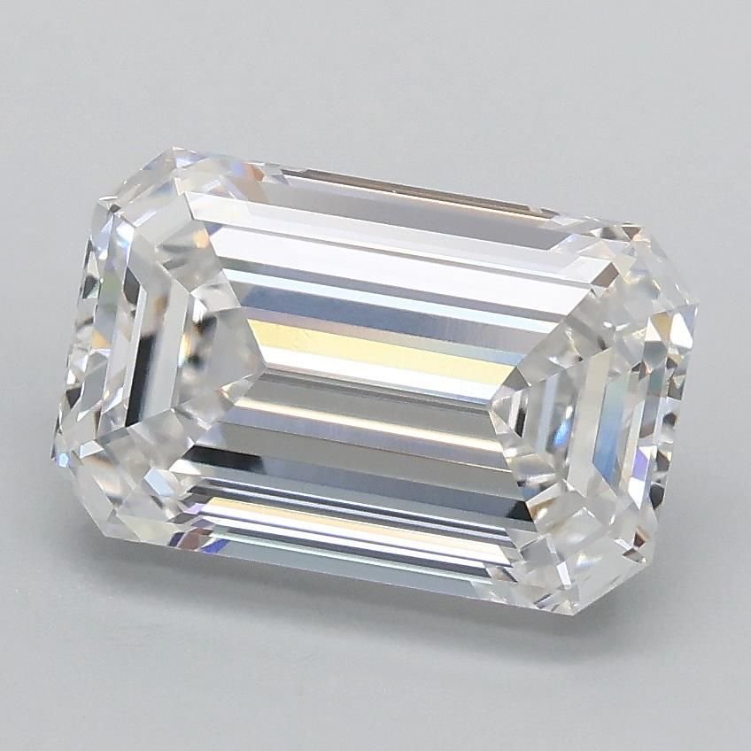 2.01ct E VVS2 Rare Carat Ideal Cut Emerald Lab Grown Diamond