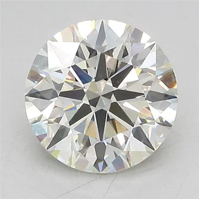 2.22ct J VS2 Rare Carat Ideal Cut Round Lab Grown Diamond