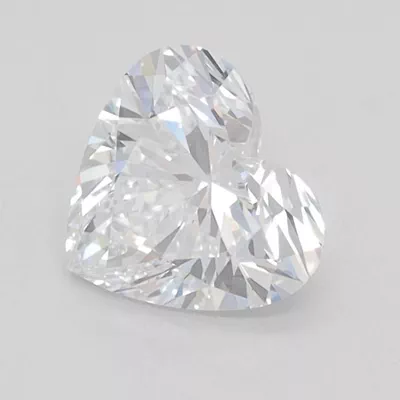 1.09ct E VVS1 Rare Carat Ideal Cut Heart Lab Grown Diamond
