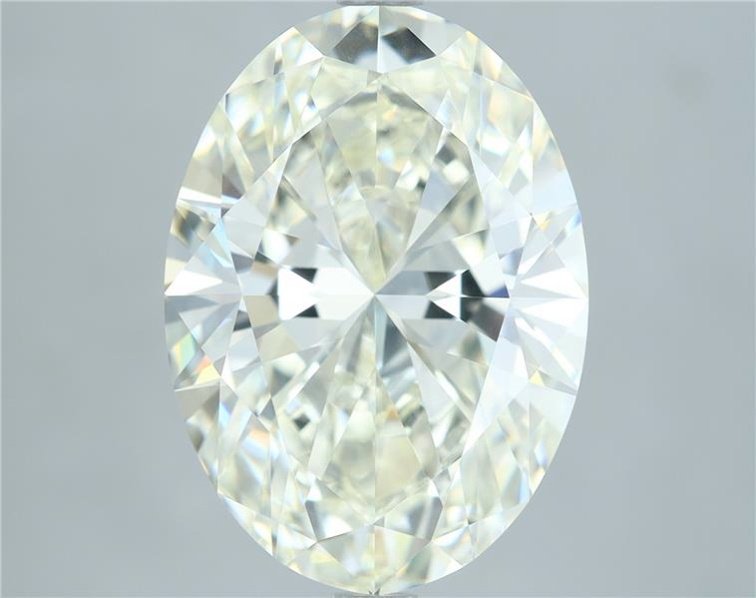 5.02ct J VVS2 Rare Carat Ideal Cut Oval Diamond
