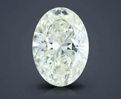 5.02ct J VVS2 Rare Carat Ideal Cut Oval Diamond