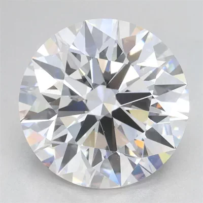 2.56ct D VVS1 Rare Carat Ideal Cut Round Lab Grown Diamond