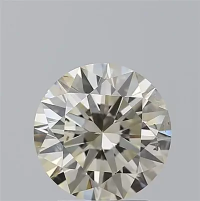 2.01ct K SI1 Rare Carat Ideal Cut Round Diamond