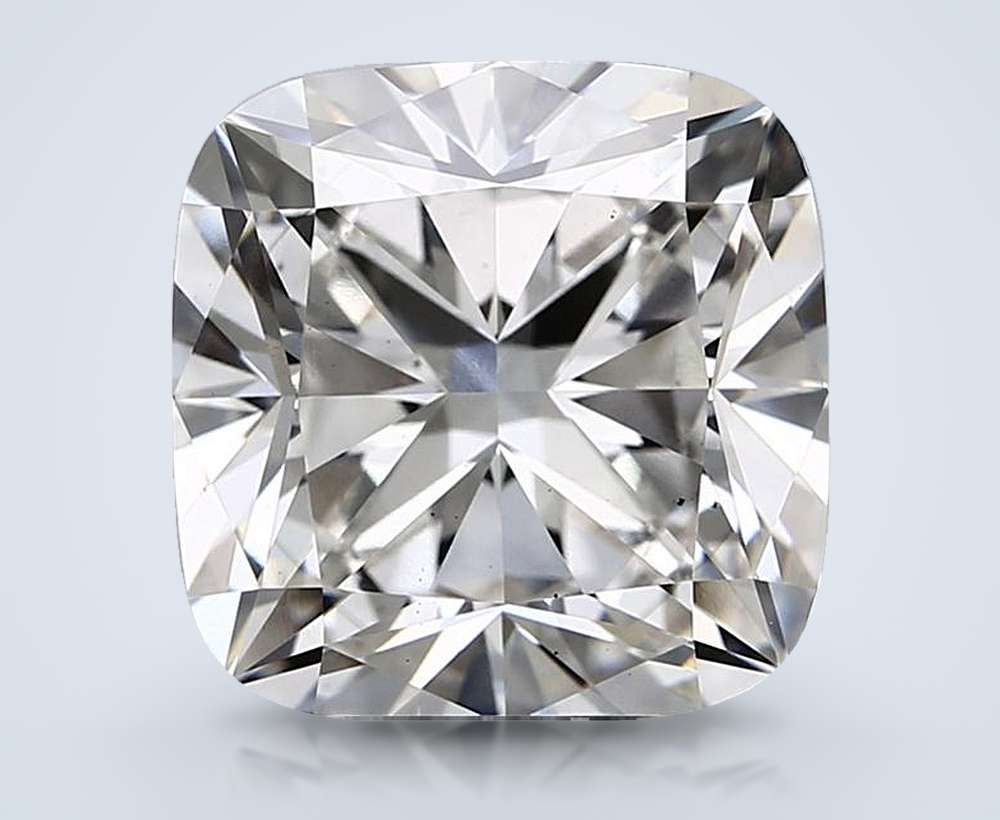 7.29ct G VS2 Rare Carat Ideal Cut Cushion Lab Grown Diamond