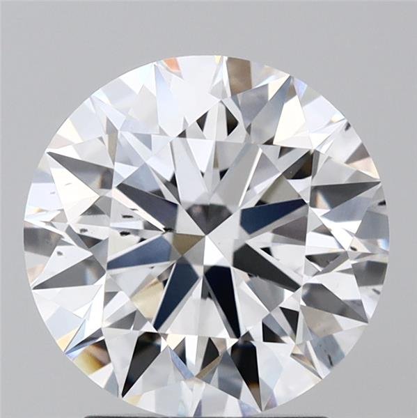 2.02ct F SI1 Rare Carat Ideal Cut Round Lab Grown Diamond