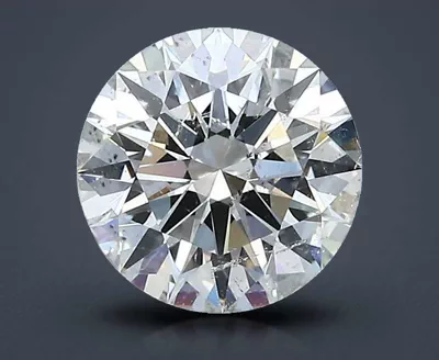 1.63ct I SI2 Rare Carat Ideal Cut Round Diamond