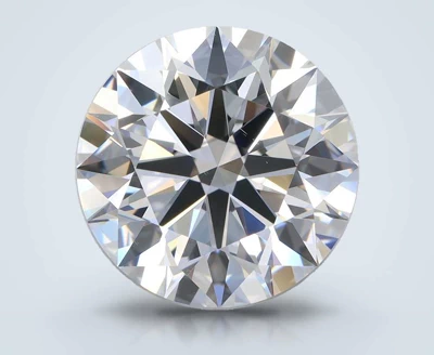 5.06ct E VS2 Rare Carat Ideal Cut Round Lab Grown Diamond