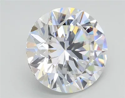 4.03ct E VS2 Excellent Cut Round Lab Grown Diamond
