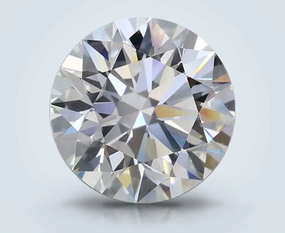 3.08ct E VVS2 Rare Carat Ideal Cut Round Lab Grown Diamond
