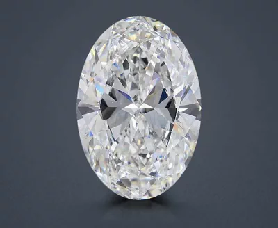 15.03ct F VVS2 Rare Carat Ideal Cut Oval Lab Grown Diamond