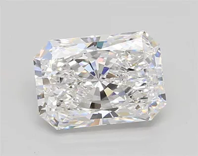 2.05ct E VVS1 Rare Carat Ideal Cut Radiant Lab Grown Diamond