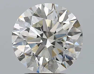 3.03ct J IF Rare Carat Ideal Cut Round Diamond