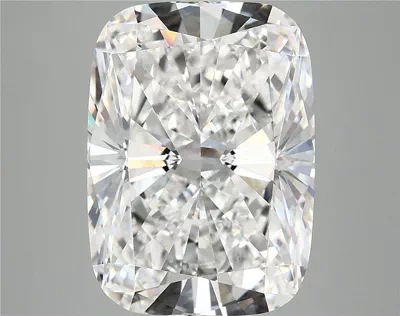 7.39ct E VVS2 Rare Carat Ideal Cut Cushion Lab Grown Diamond