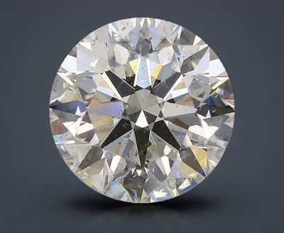 8.26ct J SI2 Rare Carat Ideal Cut Round Diamond