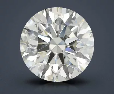 6.11ct K VVS1 Rare Carat Ideal Cut Round Diamond
