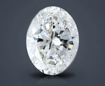 3.01ct F SI1 Rare Carat Ideal Cut Oval Diamond