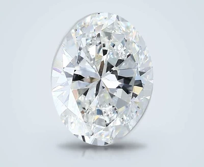 3.01ct F SI1 Rare Carat Ideal Cut Oval Diamond
