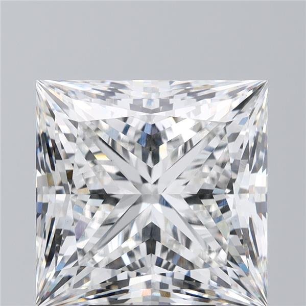 7.21ct F VS1 Rare Carat Ideal Cut Princess Lab Grown Diamond