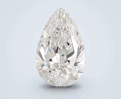 3.00ct F VS1 Rare Carat Ideal Cut Pear Lab Grown Diamond