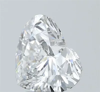 2.53ct E SI1 Rare Carat Ideal Cut Heart Lab Grown Diamond