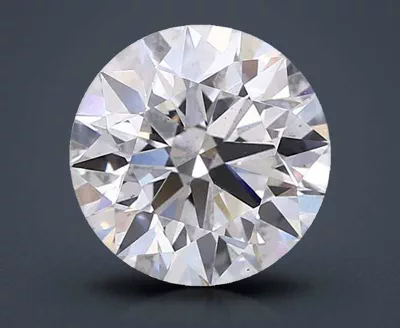 3.18ct G VS2 Rare Carat Ideal Cut Round Lab Grown Diamond