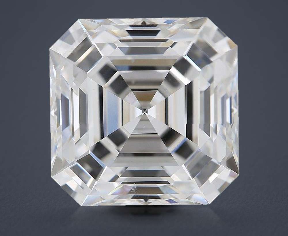 10.10ct E VS1 Rare Carat Ideal Cut Asscher Lab Grown Diamond