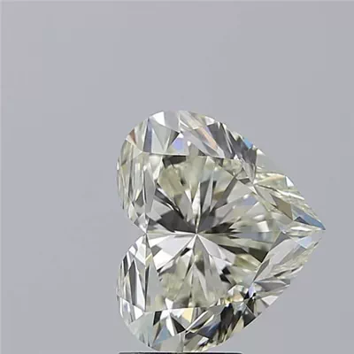 3.51ct J VVS2 Rare Carat Ideal Cut Heart Diamond