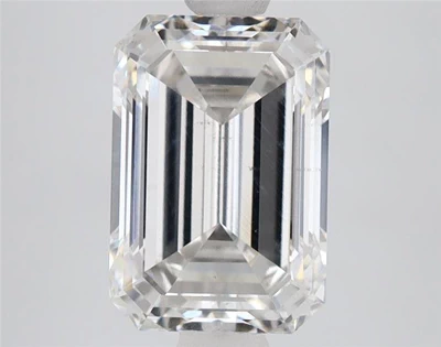 3.03ct G SI1 Very Good Cut Emerald Lab Grown Diamond