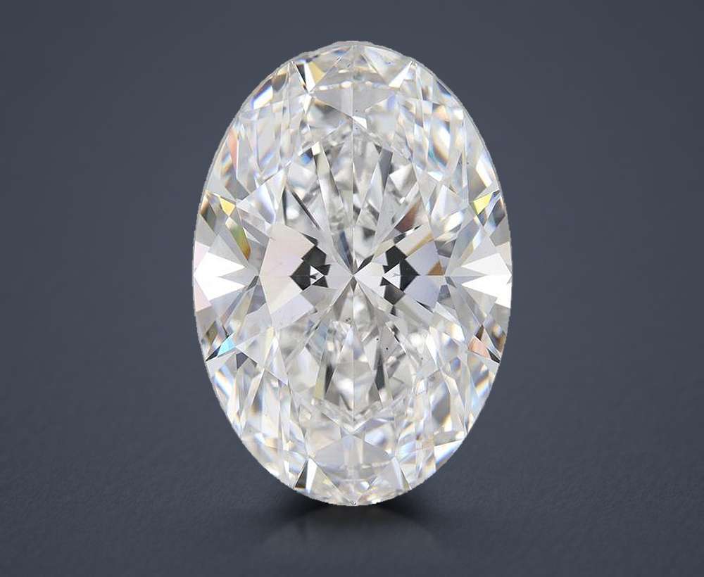 19.11ct F VS2 Rare Carat Ideal Cut Oval Lab Grown Diamond