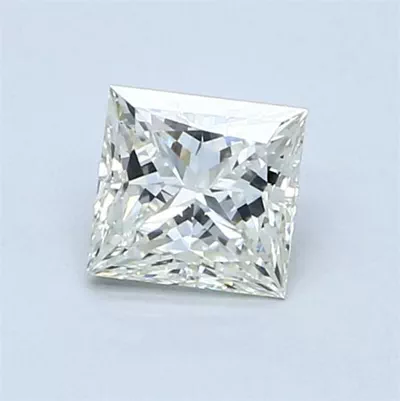 0.82ct J VVS1 Rare Carat Ideal Cut Princess Diamond