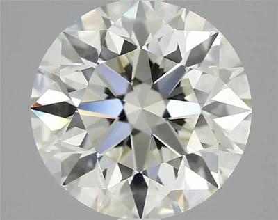 3.01ct J VS1 Excellent Cut Round Diamond
