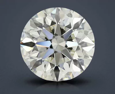 3.01ct J VS1 Excellent Cut Round Diamond